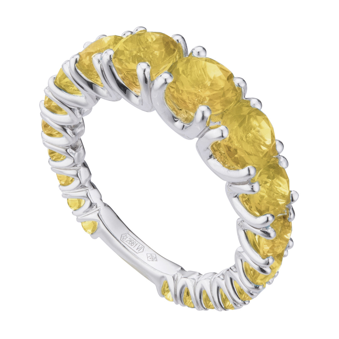 Nihama en 18kt graderad citrin med vitguldstack NXDABIC1498CITO4