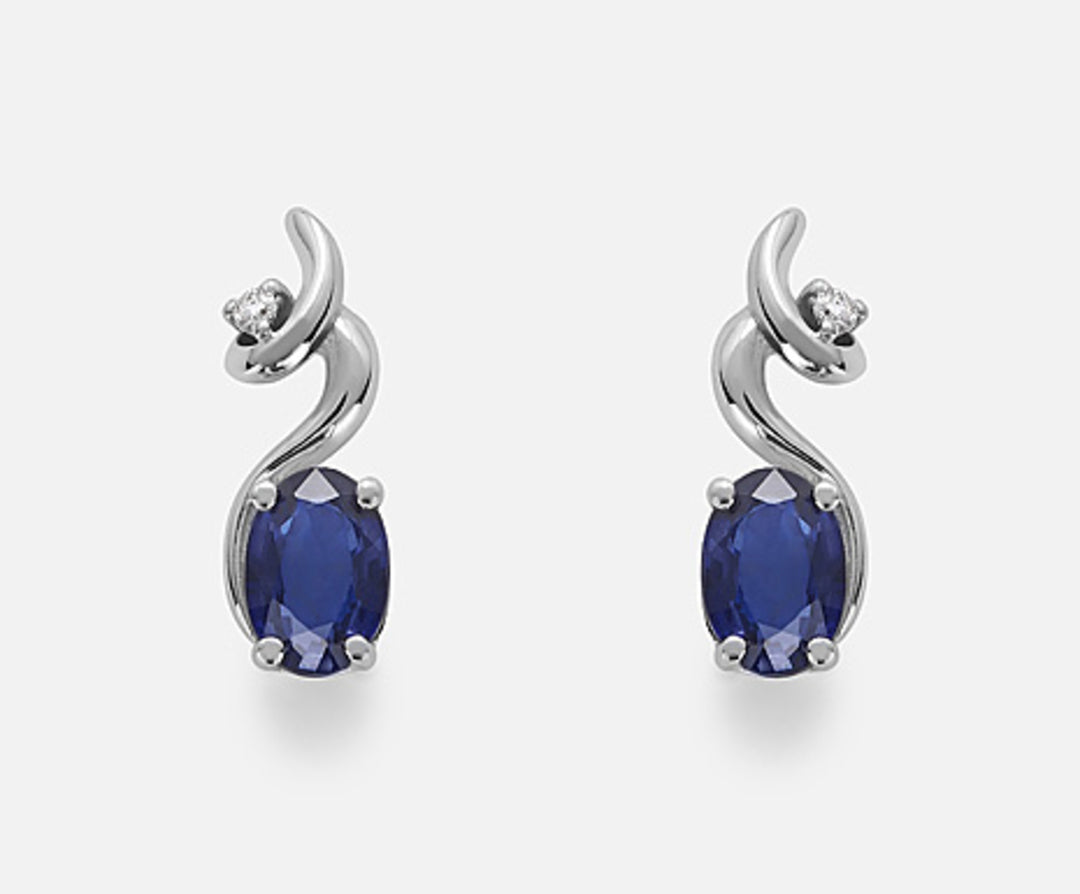 Nihama oder 18k ovaler Saphir 6x4 ct.0,80 Durchm. 0,02 ct NO5013O4ZFD