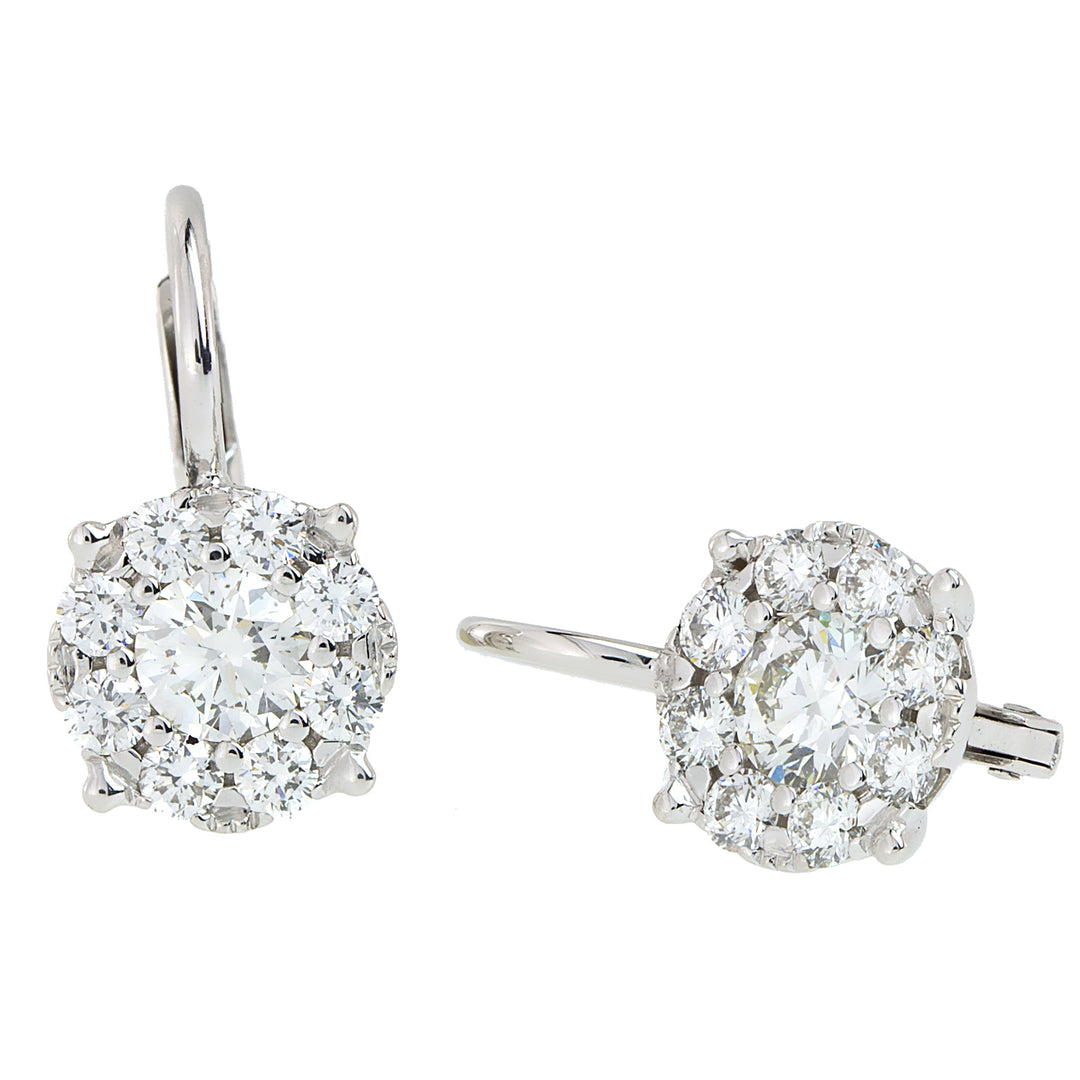 Golay center multistone earrings 0.23 lever OGICE03M-24253110084