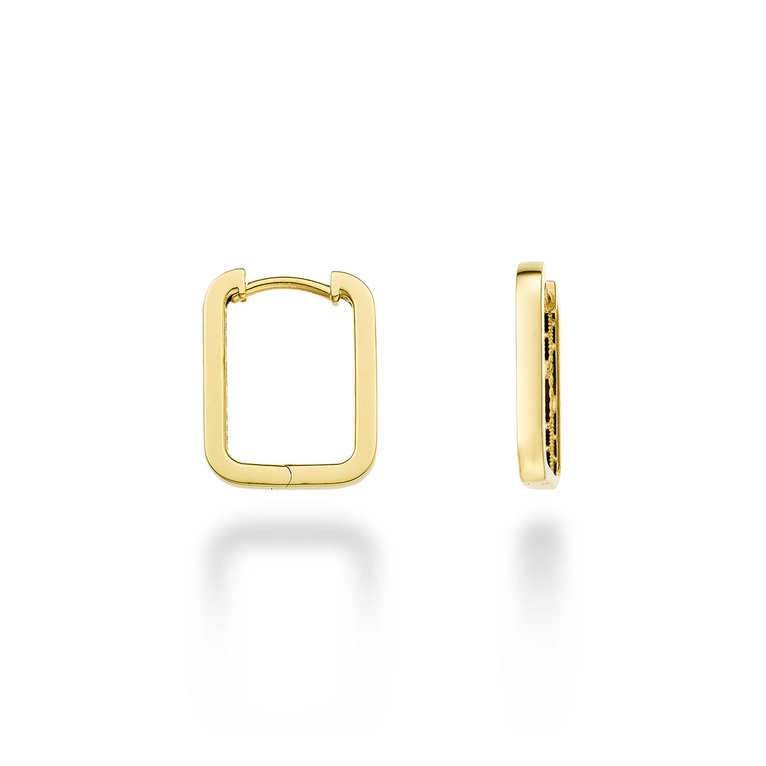 Rechteckiger Durchmesser aus Mikiko oder 18 Karat Gelbgold. int. 1,30x0,90 cm MO5102O1RETT