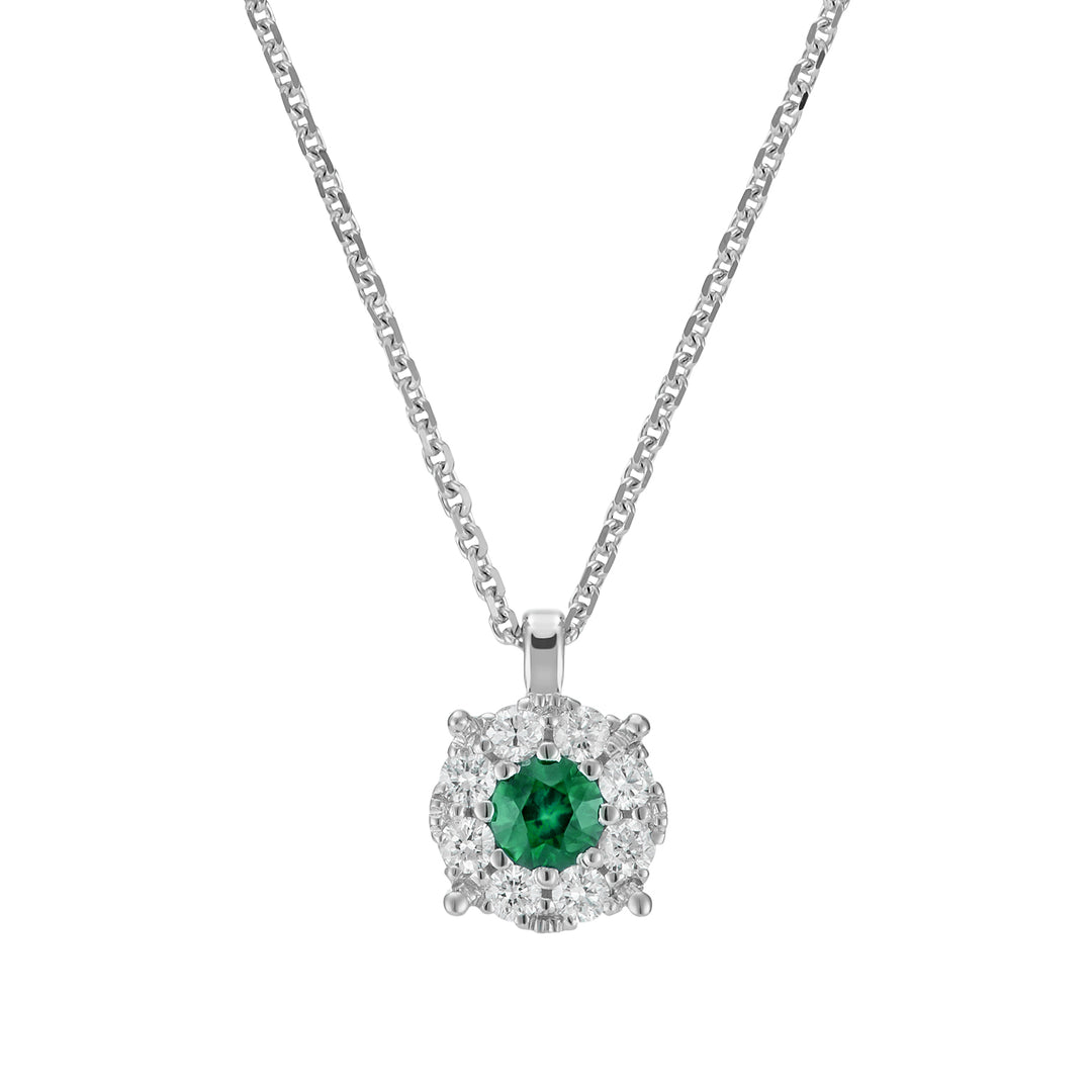 Nihama cl 18k smaragd n. 0,10 ct diam. ct.0,09 NGGICE01DISMO4