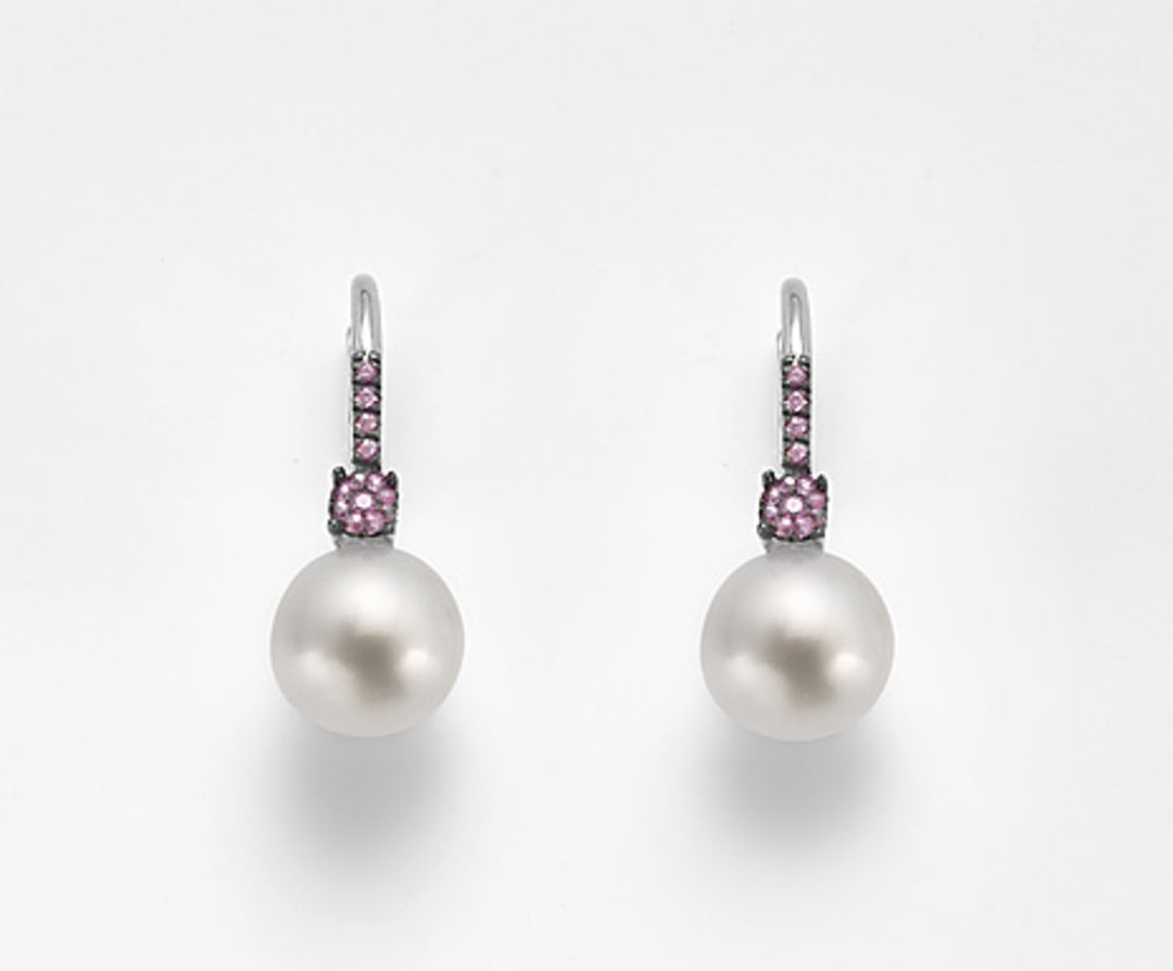Mikiko eller 18k fw 10/10,5 pink safirer 0,26 ct MO1468O7ZAFFROSA