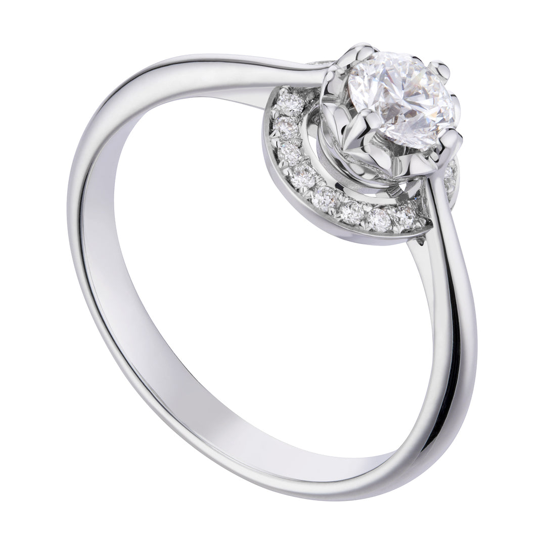 World Diamond Group fm patiens med stenlagd cirkel, ct. 0,48-0,57 ACTFM008ADI5-19022110084
