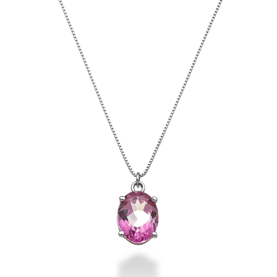 Mikiko cl 18k ovaler rosa Topas 9x7 ct.2,10 MD5143O4TPPK