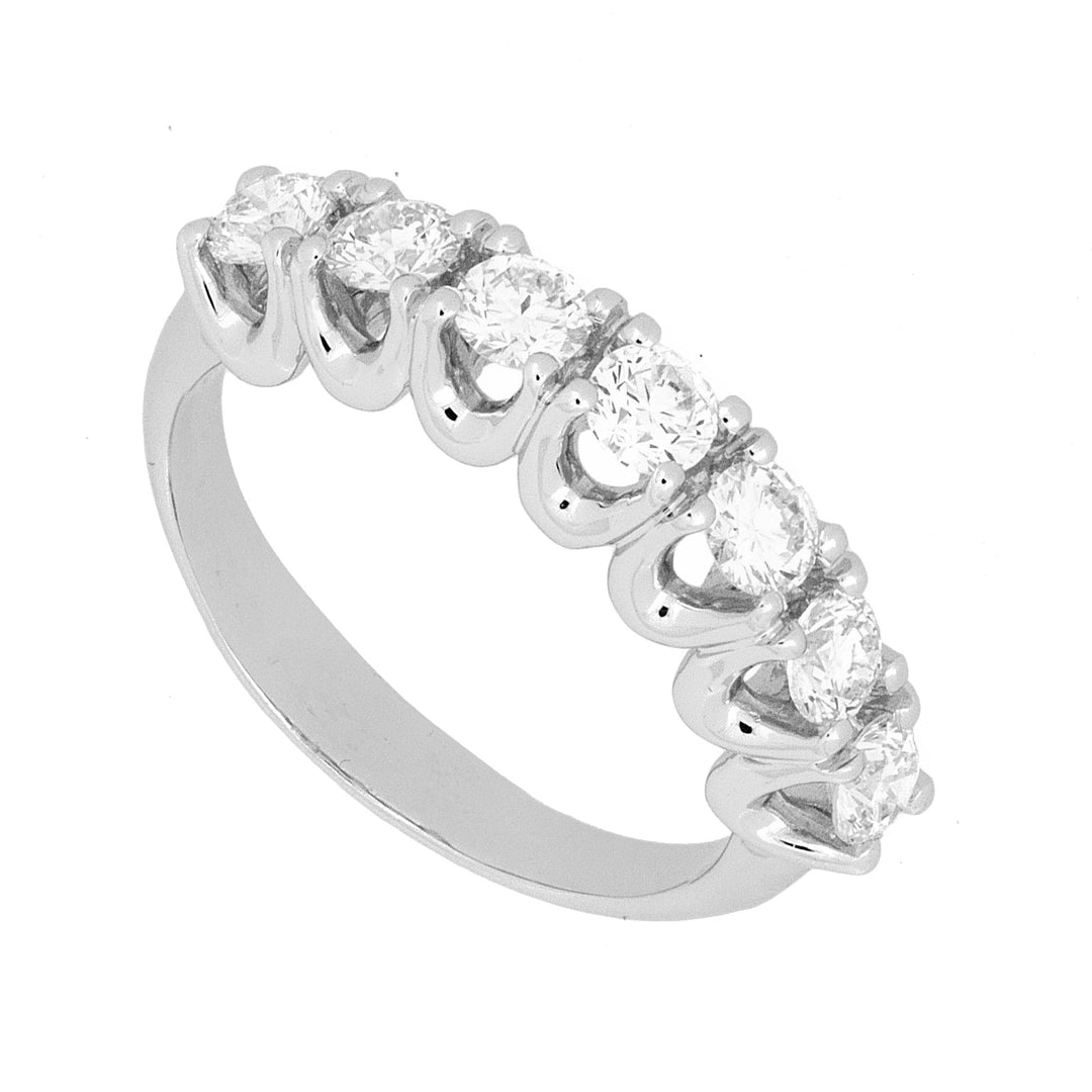 World Diamond Group lineær riviera ring 7 sten ct. 0,28 ANE3007-30-17237110146