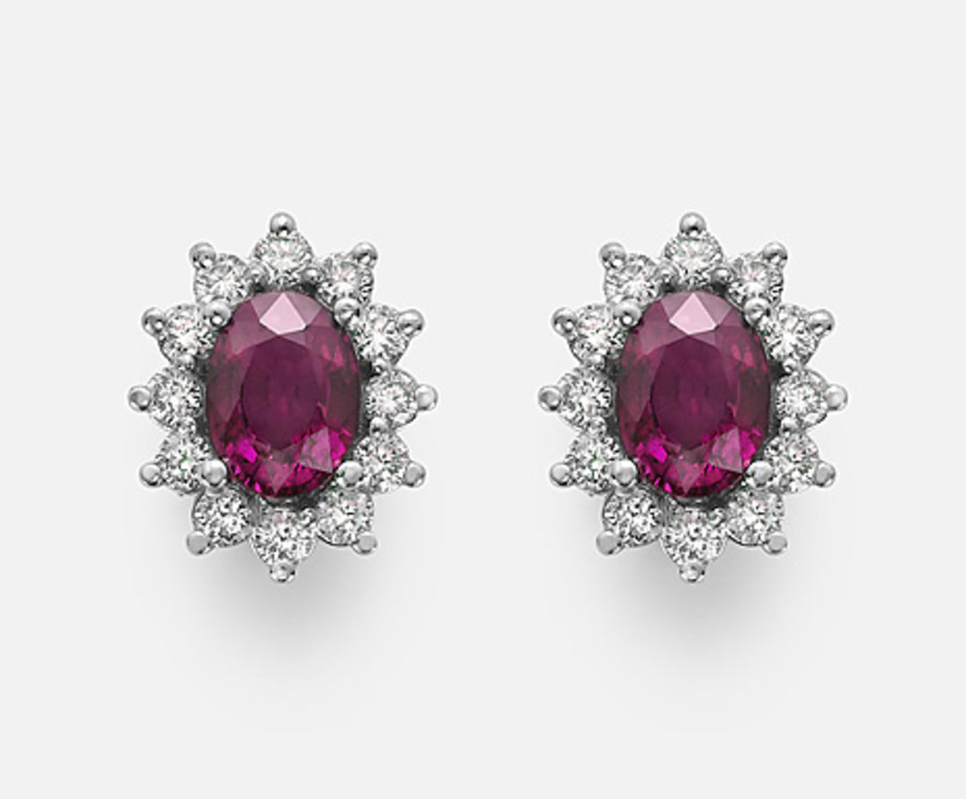 Nihama oder 18k Rubin n. oval 7x5 ct. 1,70 Durchm. 0,60 ct NO5031O4RBN170