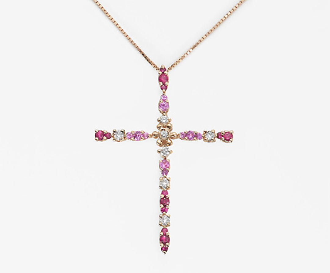 Nihama cl 18k ak 5.5/6 ct.0.19 rubiner 0.54 ct ND0977O3RUBINI0