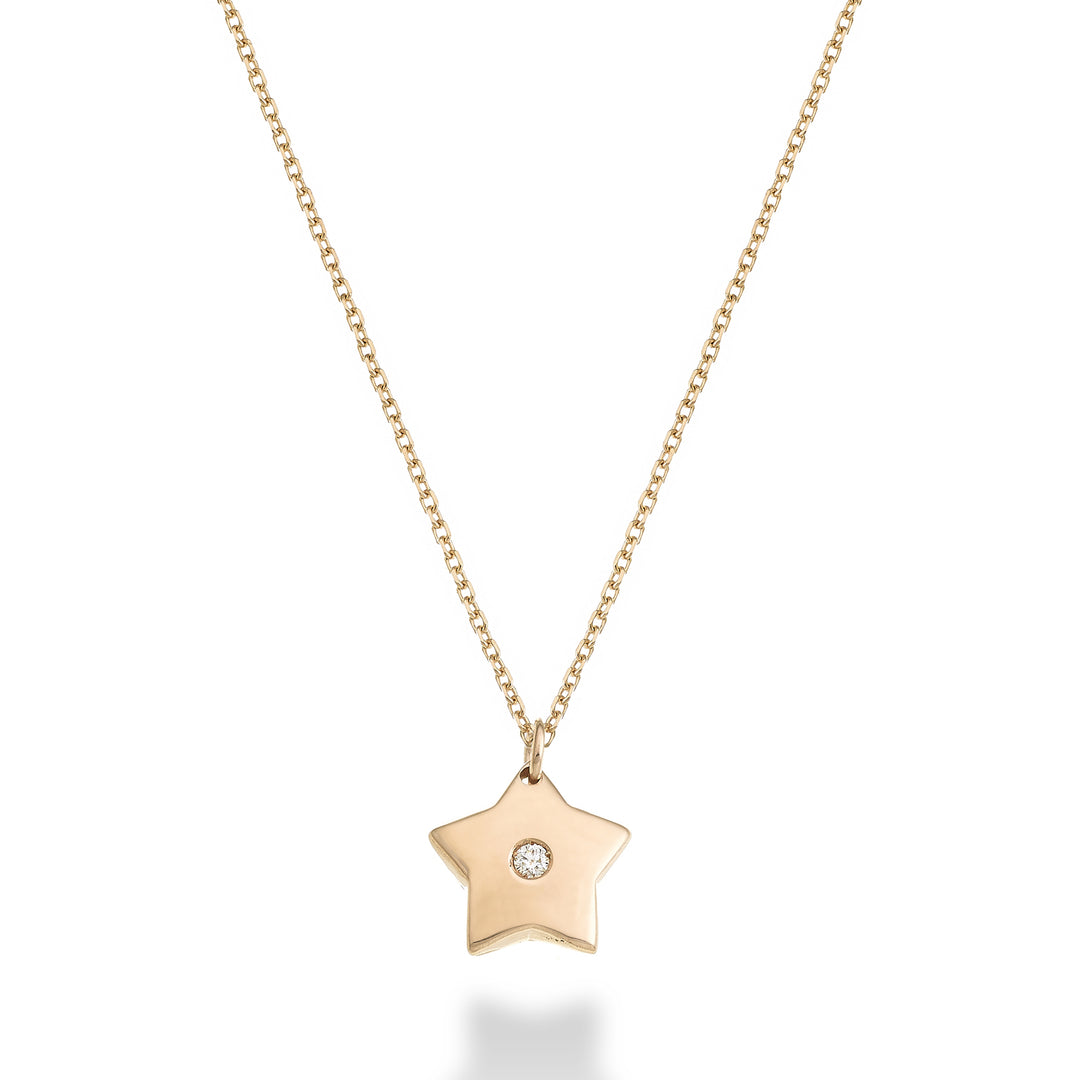 Mikiko cl 18k star 0.01 ct rose gold MD5128O3BR001