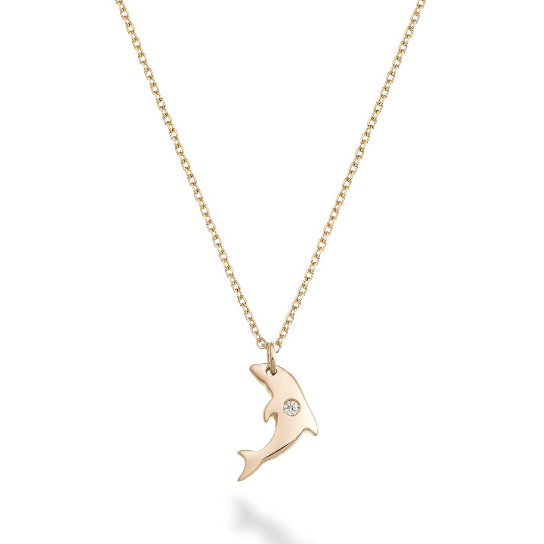 Mikiko cl 18k Delphin 0,01 ct Roségold MD5136O3BR001