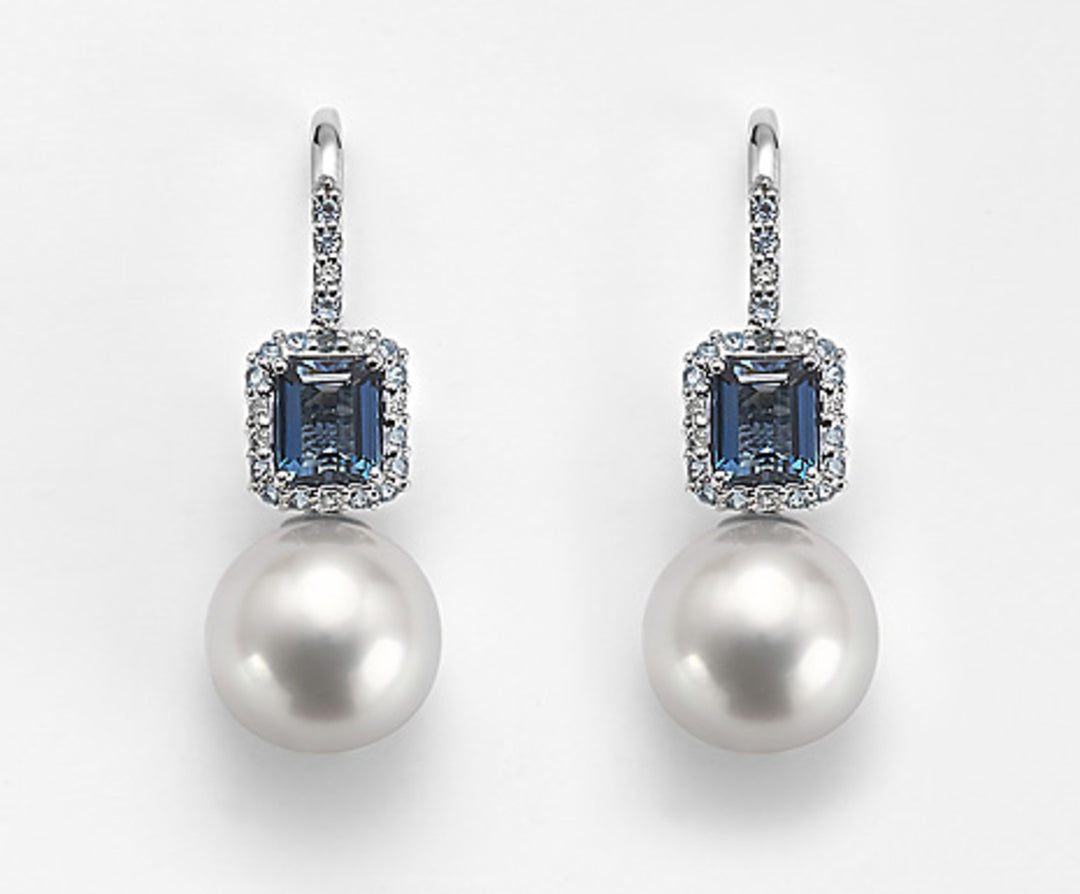 Nihama eller 18k sspw 11/12 ct.0,12 diam, blå topas och london t opaze NO1428O4SABI110
