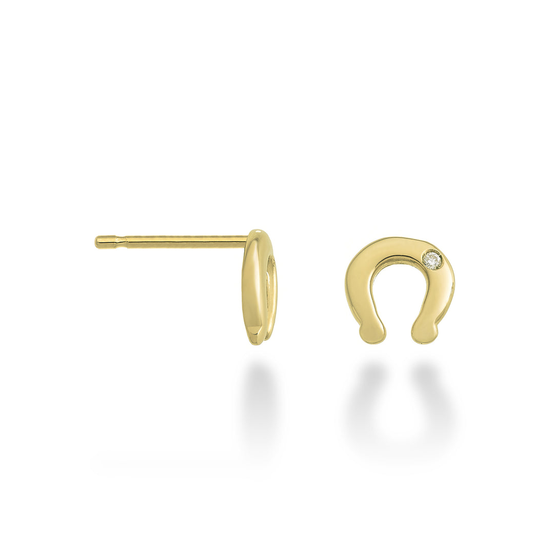 Nihama oder 18 Karat Hufeisen 0,02 ct Gelbgold NO5114O1BR002