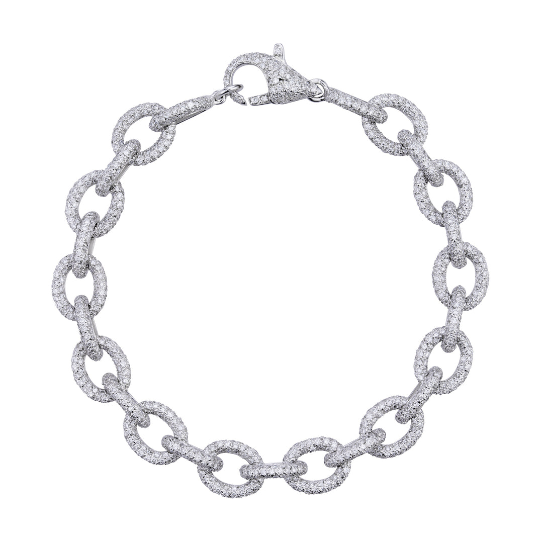 Golay groumette pave rose guld armbånd BDBAB76411R-21020110016