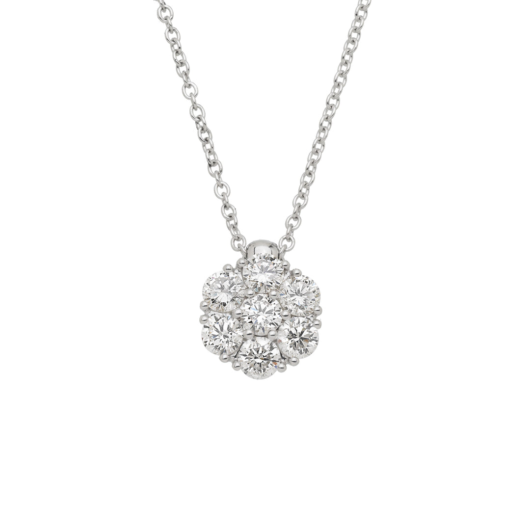 Golay halsband med flera stenar med 7 diamanter på 0,09 ct GAB21409-24205110048
