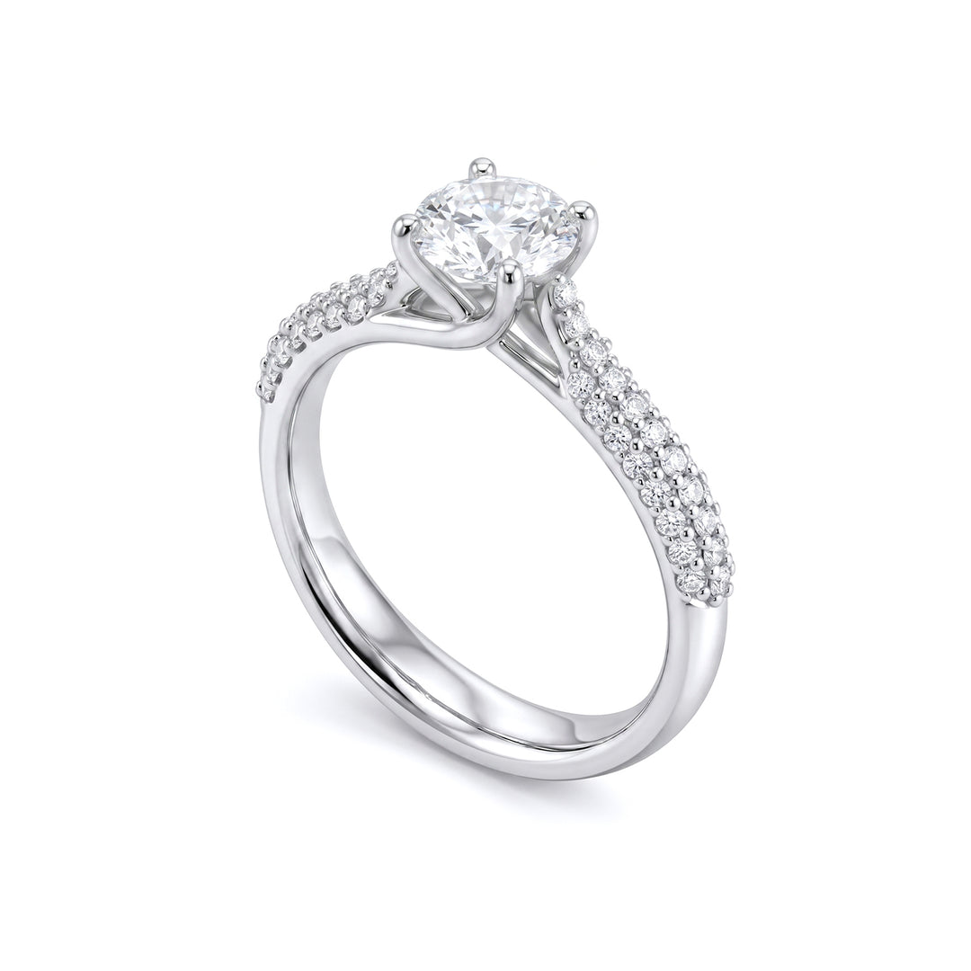 Golay solitaire ring jubilæum nåde cen.0,70 ABTRE864D070-26105110215