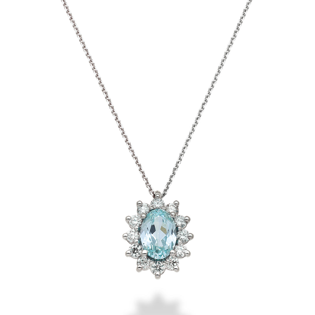 Mikiko cl 18k oval paraiba turmalin 7x5 ct.0,80 diam. 0.30 ct MD5048O4PAR