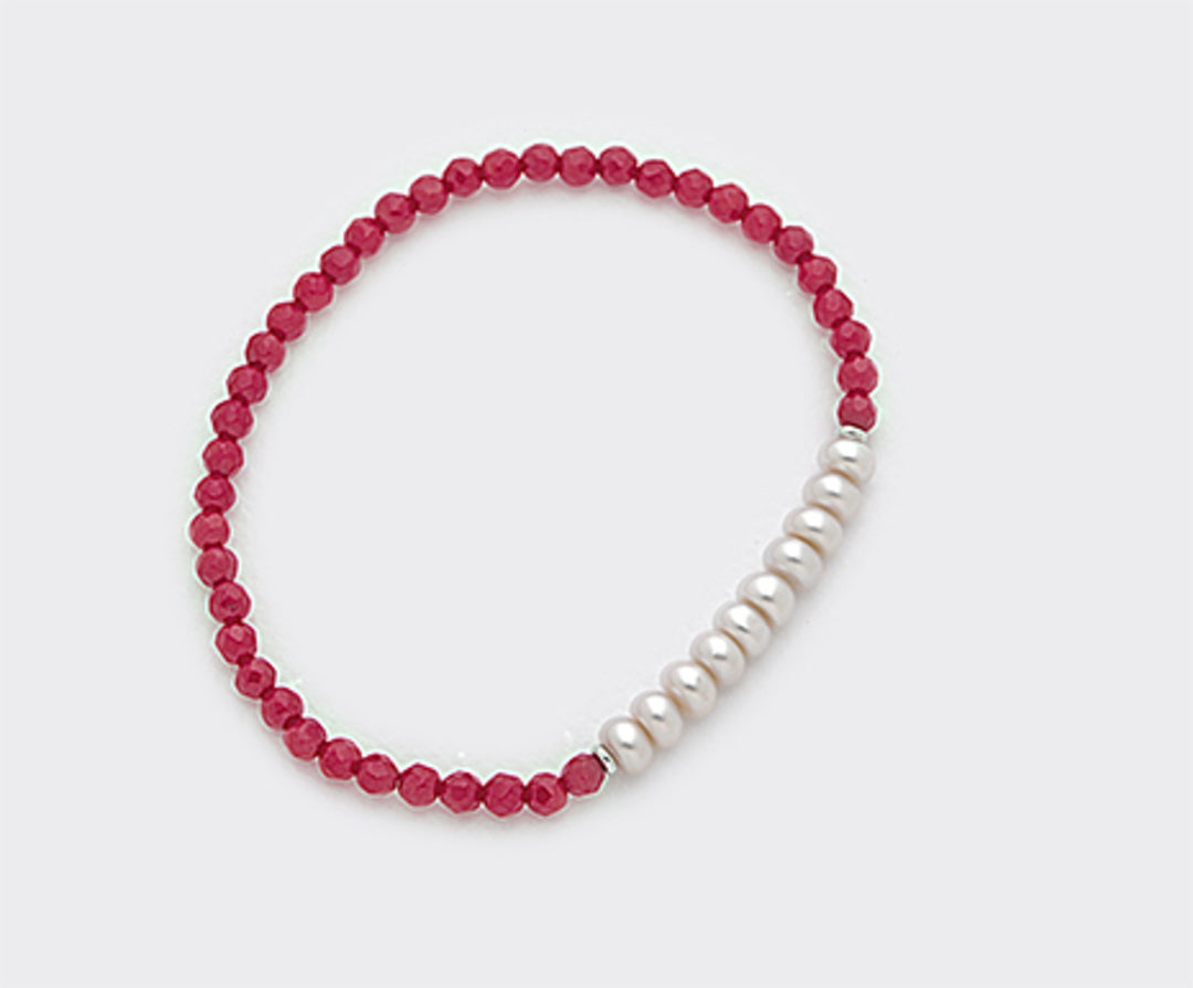 Mikiko br ag925 fw 5/6 rote Koralle MB7353A4ROSSO00