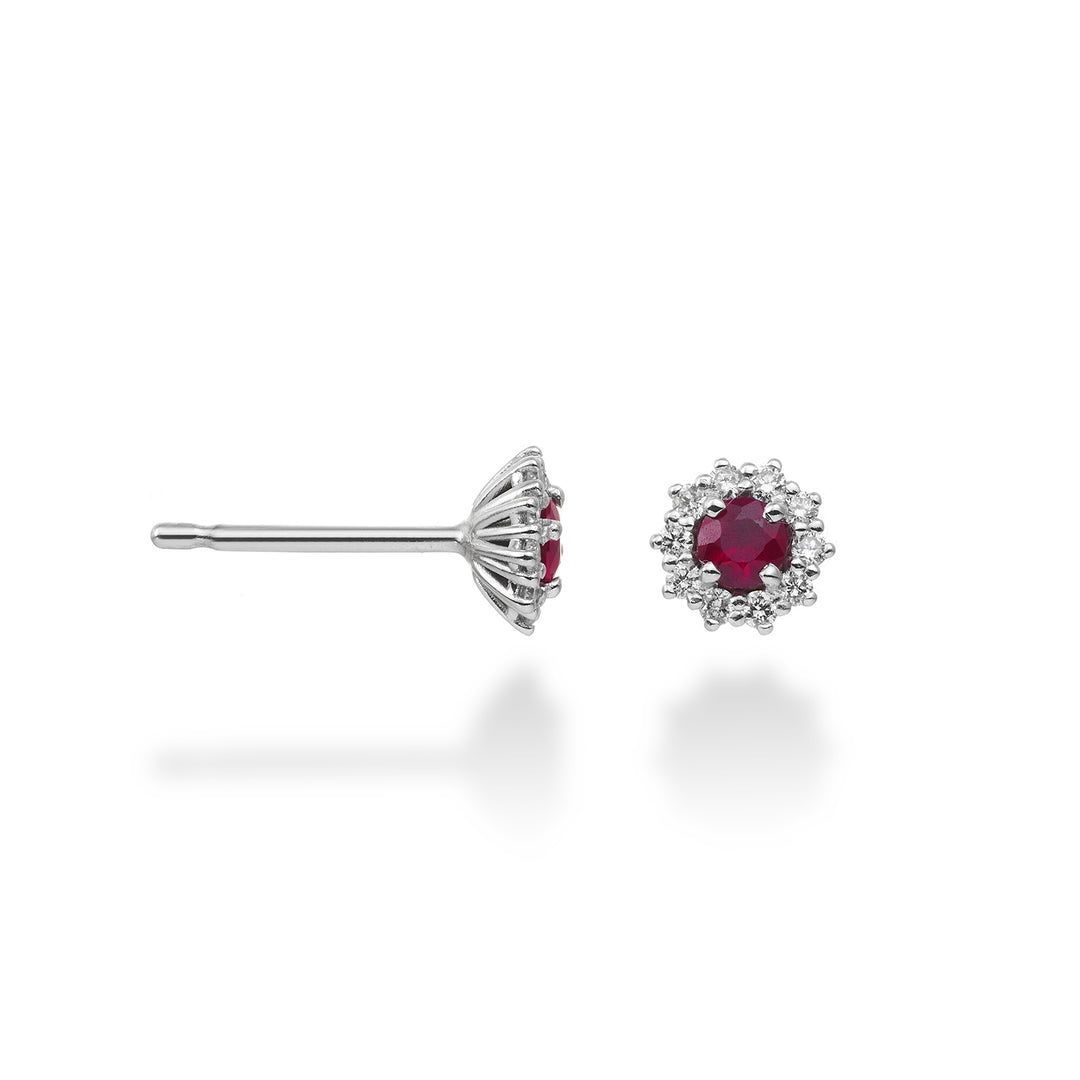 Nihama oder 18k Rubin n. ct.0,24 Durchm. 0,14 ct Größe 2 NO5067O4RBN024