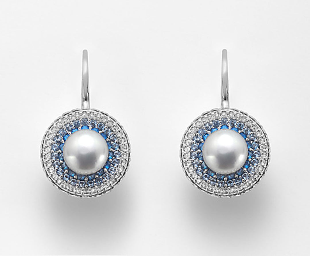 Mikiko oder AG925 FW Bot 8,5/9 Edelstein Swarovski Hellblau MO7533A4HELLBLAU
