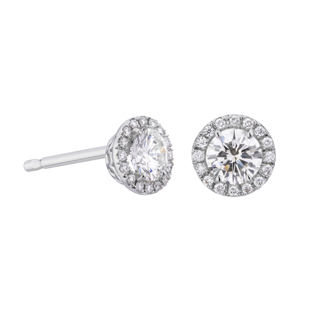 Golay solitaire cent earrings 0.30 ct with diamonds OCT008DI30-24191110018