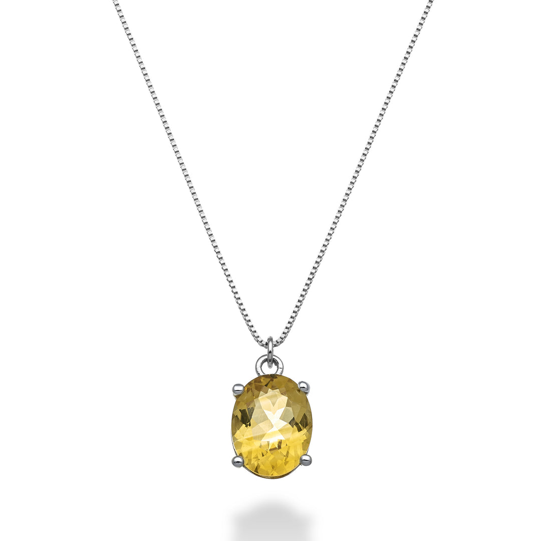 Nihama cl 18k oval citrin 9x7 ct.1,65 ND5143O4CITR