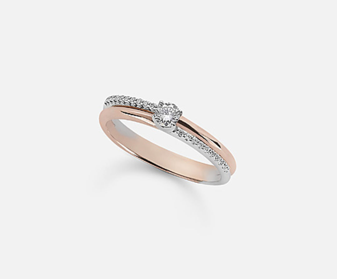 Nihama an 18k ct.0,22 NA5098O7BR022