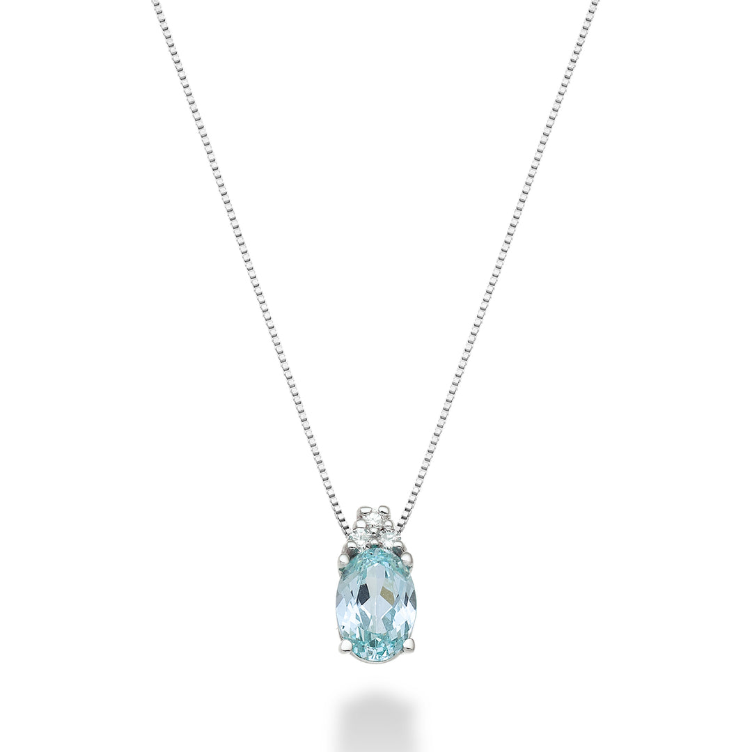 Nihama cl 18k paraiba turmalin oval 7x5 ct.0.80 dia ct.0.045 ND5055O4PAR