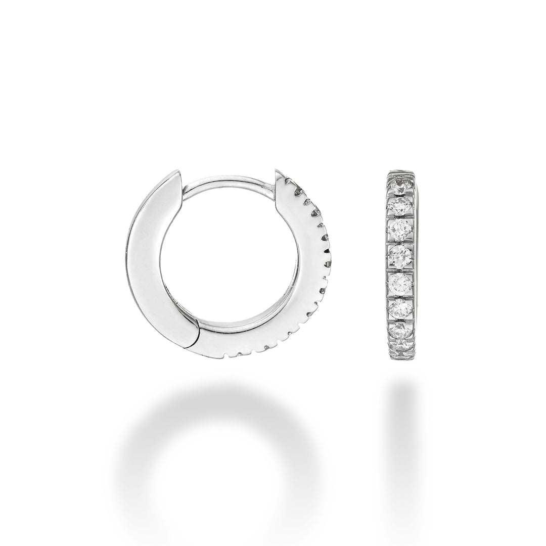 Nihama oder 18 Kt. 0,29 Weißgold, Größe 3, Durchm. Ost. 13,5 mm NO5079O4BR029-3