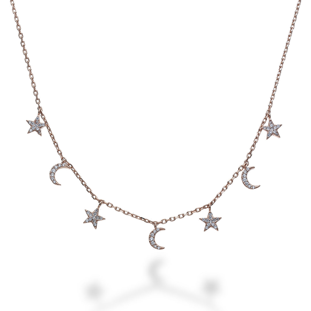 Mikiko cl ag925 weiße Swarovski-Edelsteine MD7565A3BIANCO0