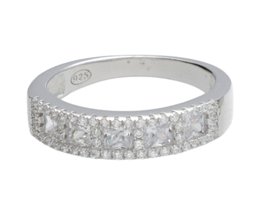 Mikiko og ag925 hvide swarovski ædelstene MA7184A4BIANCO0