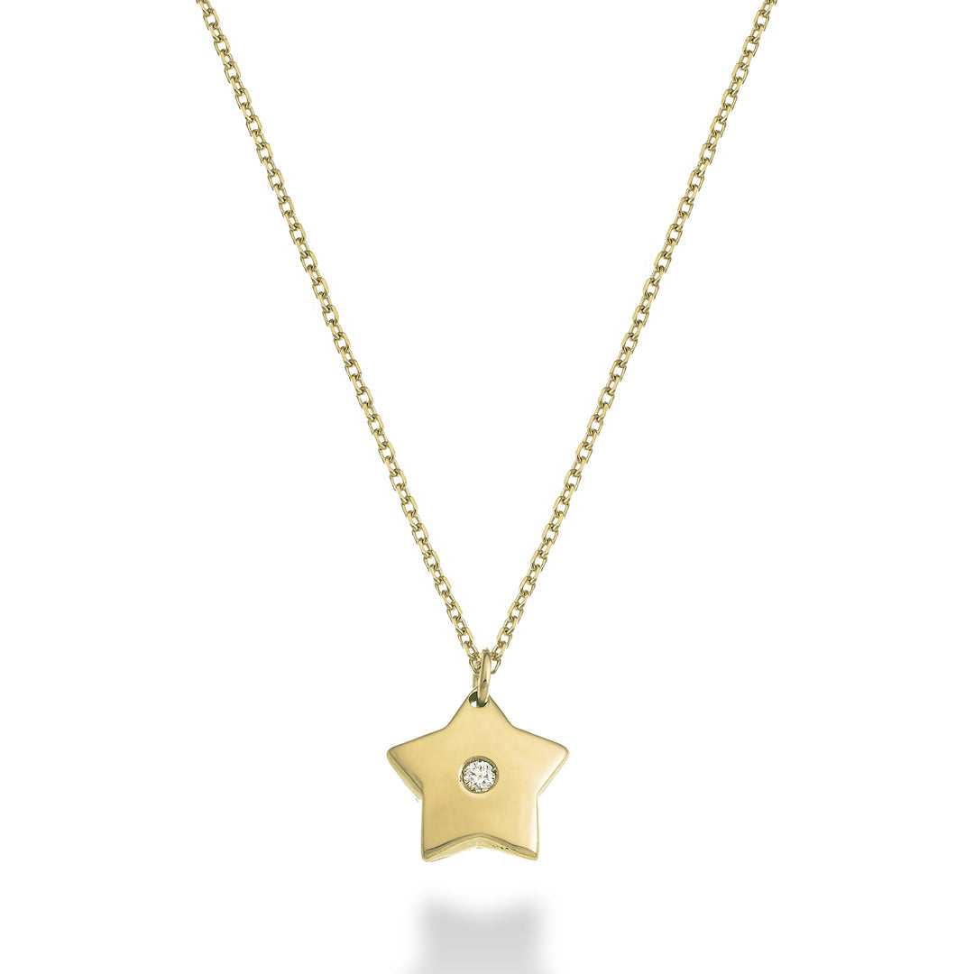 Nihama cl 18k Stern 0,01 ct Gelbgold ND5128O1BR001