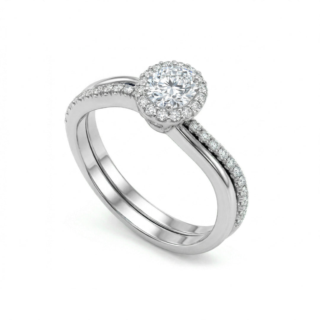 Golay oval central ring och kontur + skaft ACLC054DI3-19357110010