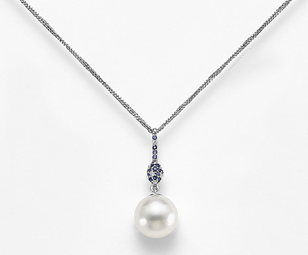 Nihama cl 18k sspw 11/12 ct.0.06 safirer 0.12 ct hyoliter c 0.08 ct ND0985O4SABI110