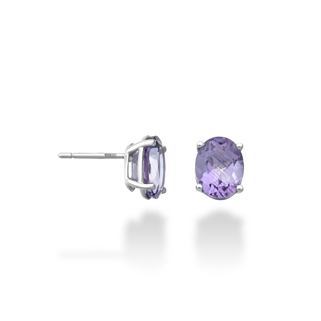 Nihama oder 18 Karat ovaler Amethyst 9x7 ct.3,32 NO5123O4AMET