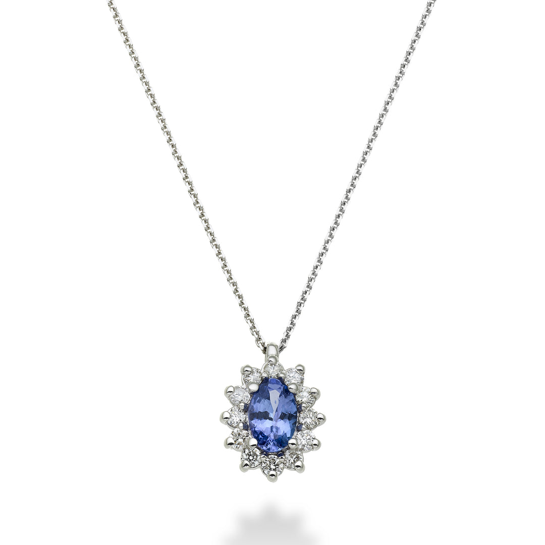 Nihama cl 9k tanzanit n. oval 6x4 ct.0,42 diam. 0,23 ct ND5047R4TZN