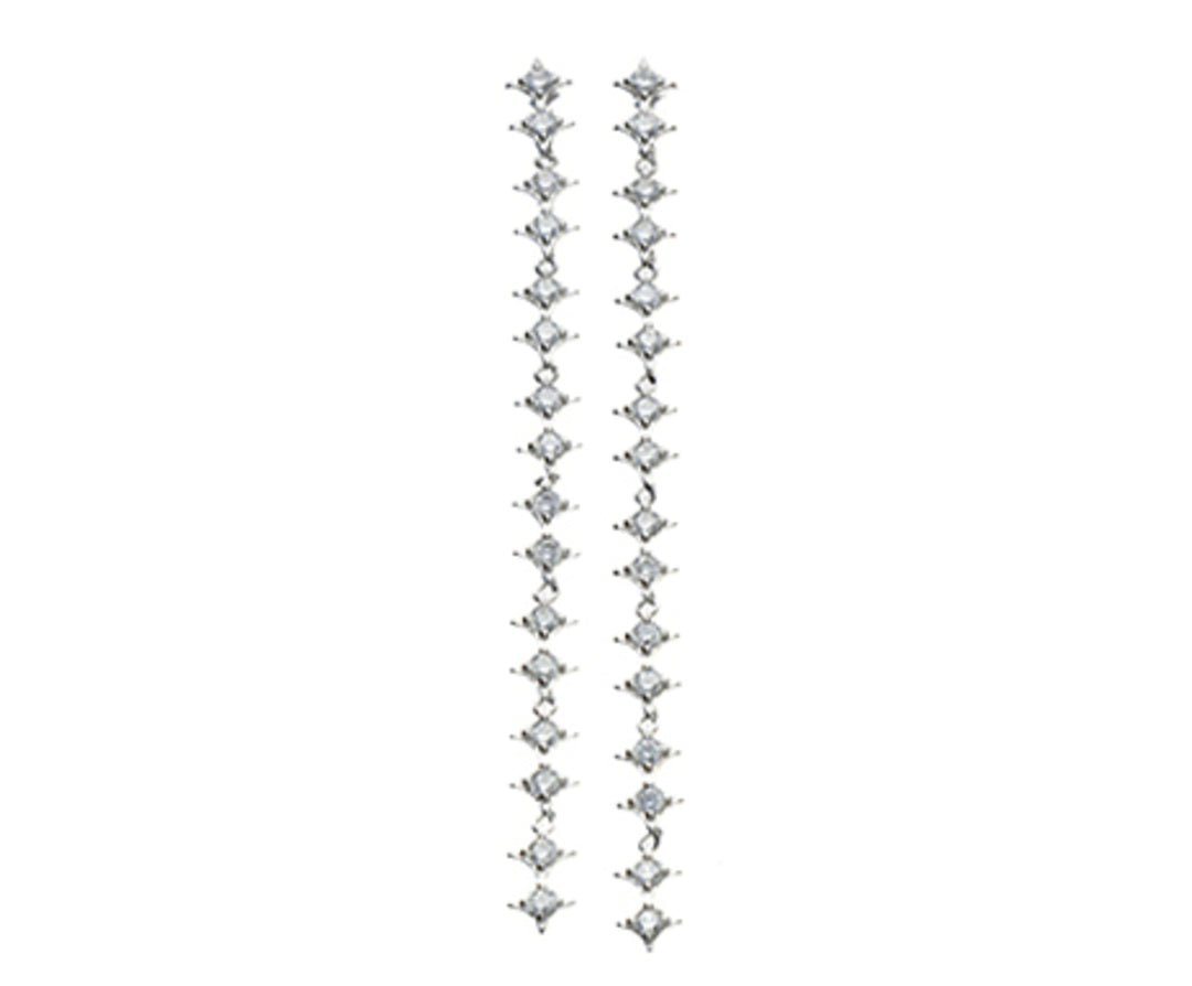 Nihama eller ag925 hvide swarovski ædelstene NO7604A4WHITE0