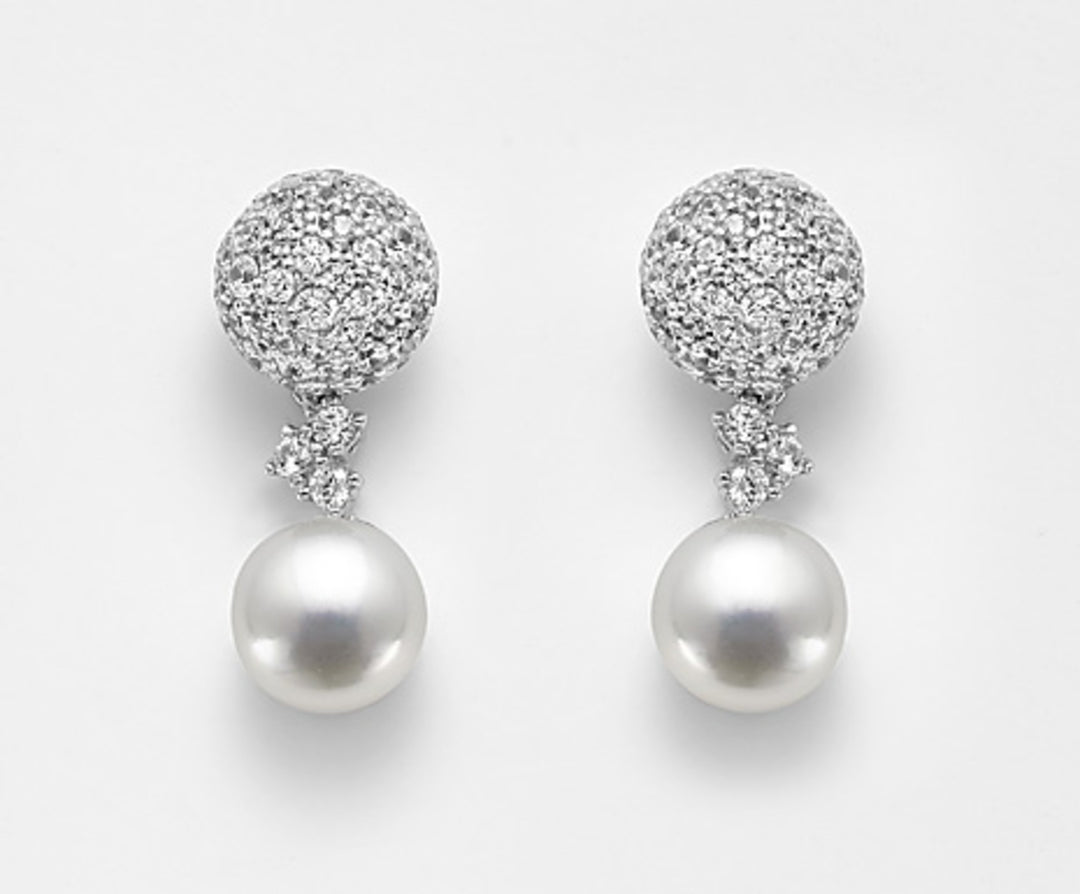 Mikiko oder AG925 FW Bot 8,5-9 Edelstein weiß Swarovski MO7499A4BIANCO0