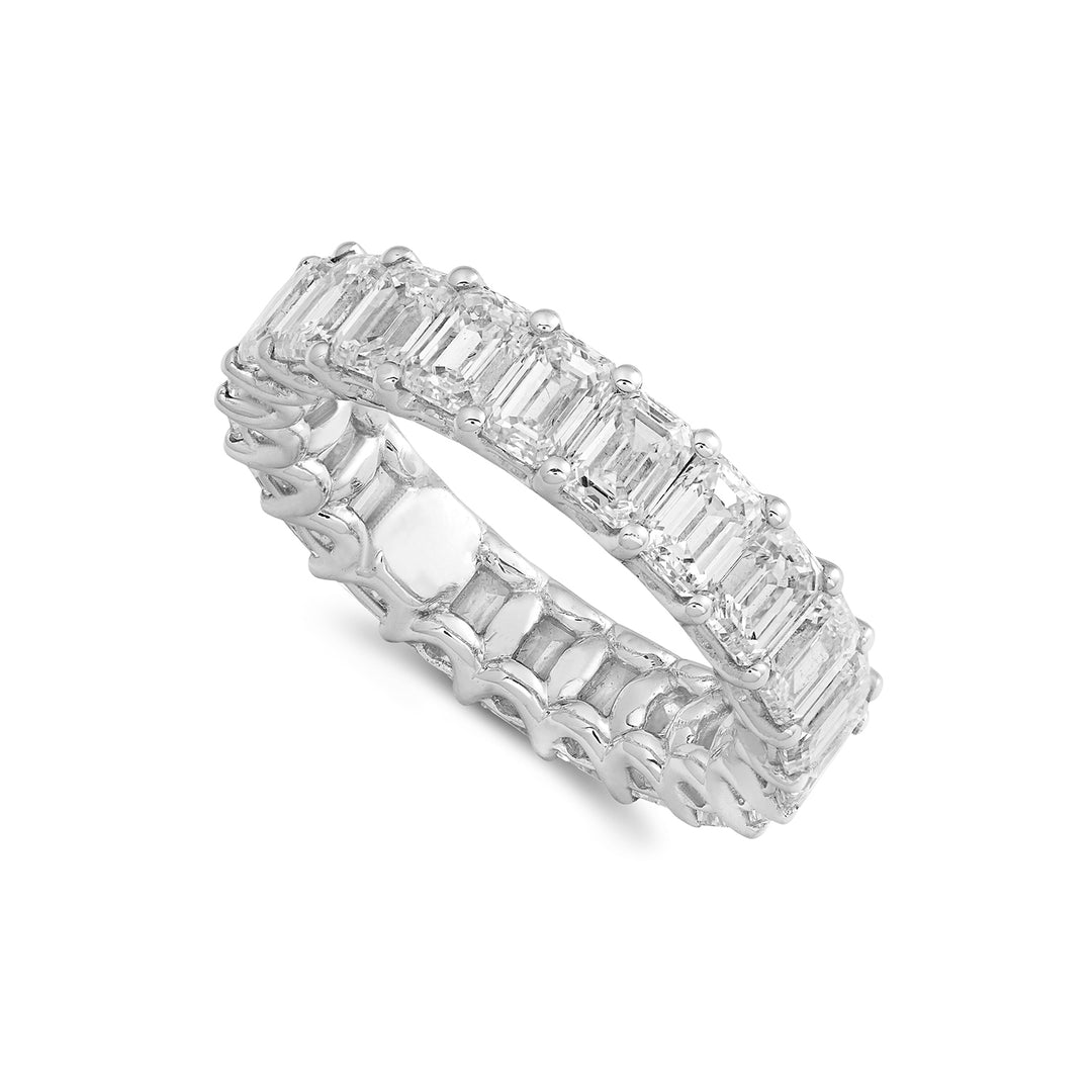 World Diamond Group Ewigkeitsring mit Diamanten im Smaragdschliff APU398DI-20248110003