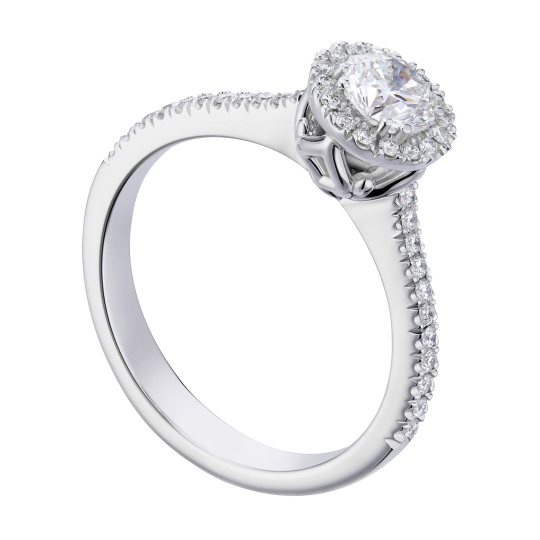 World Diamond Group fm-ring med kontur og skaft inkl. ct.0.49-0.58 ACTFM010DI4-19022110079