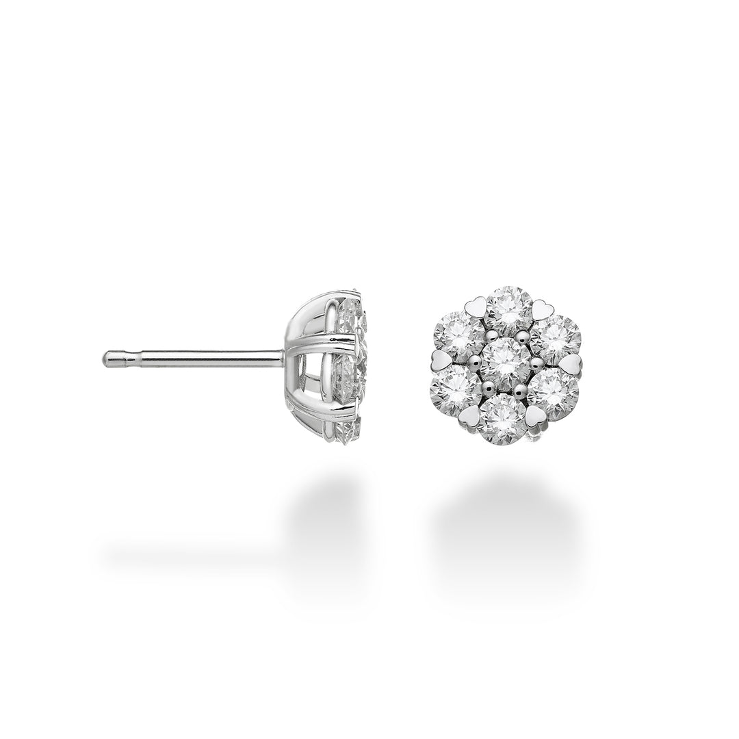 Golay multi-stone earrings with 7 stones in total ct. 0.81 OM001D040-23018110116