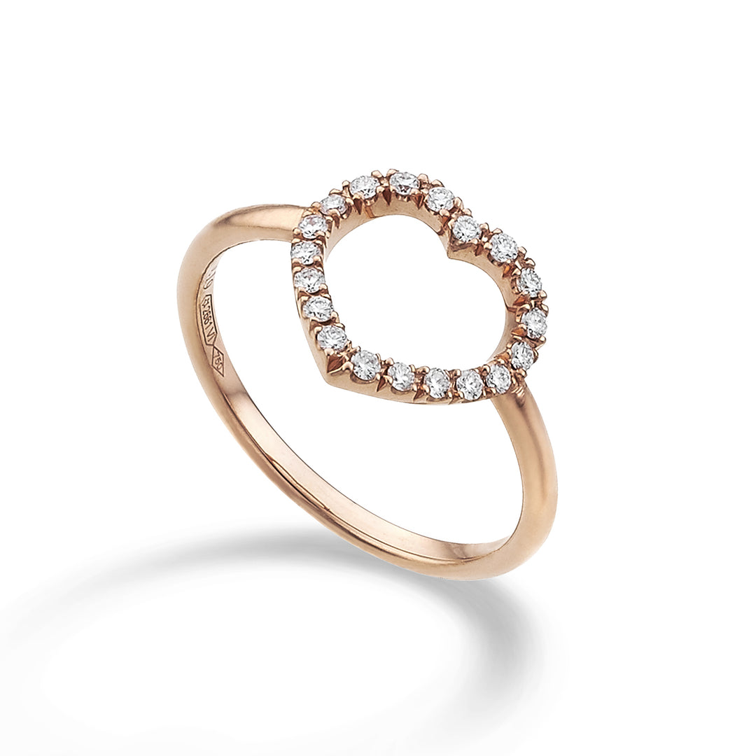 Golay amami medium hjärtring i diamanter AFCU003DI-22109110030