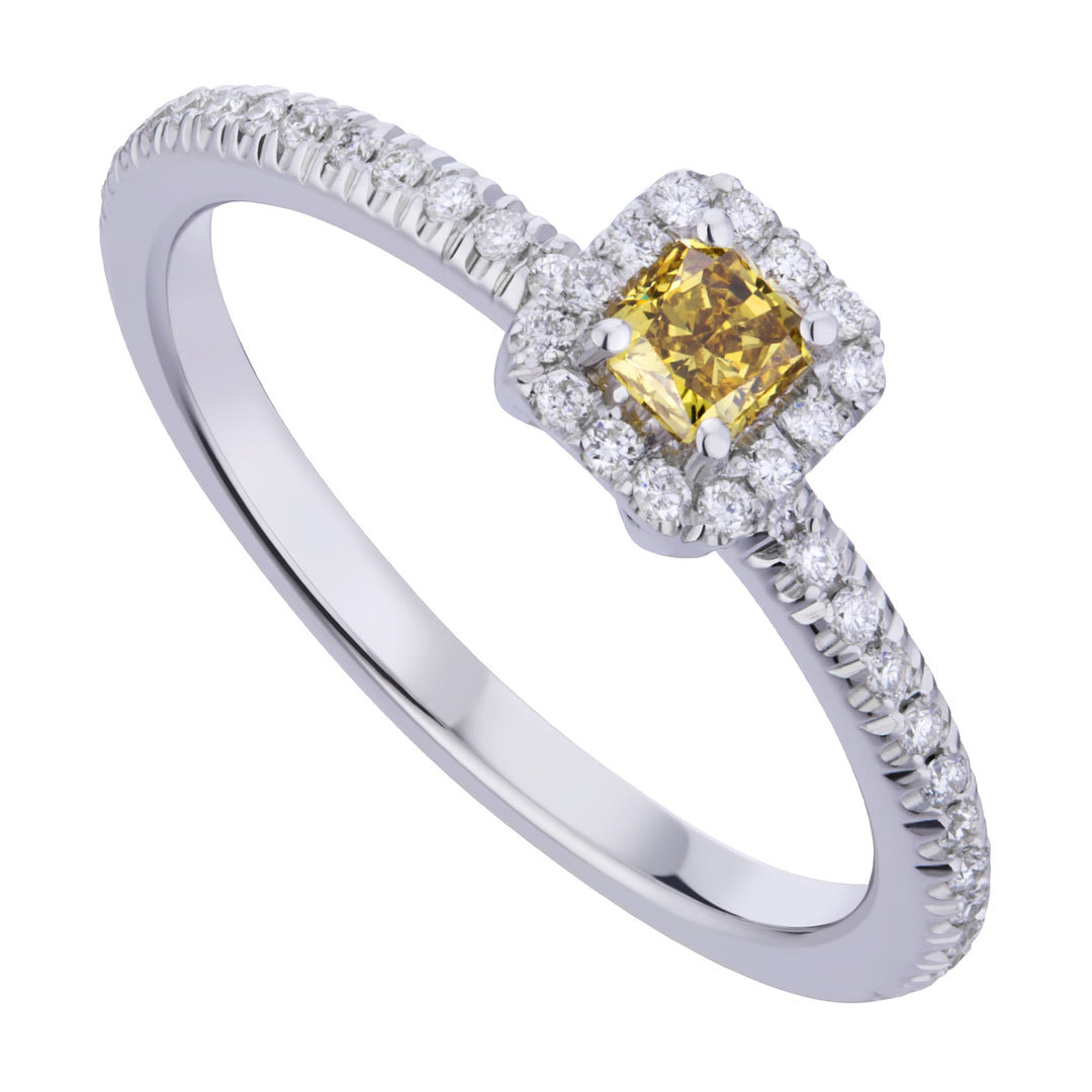 Golay fancy gul ring med diamanter APU362DIFY-19354110020