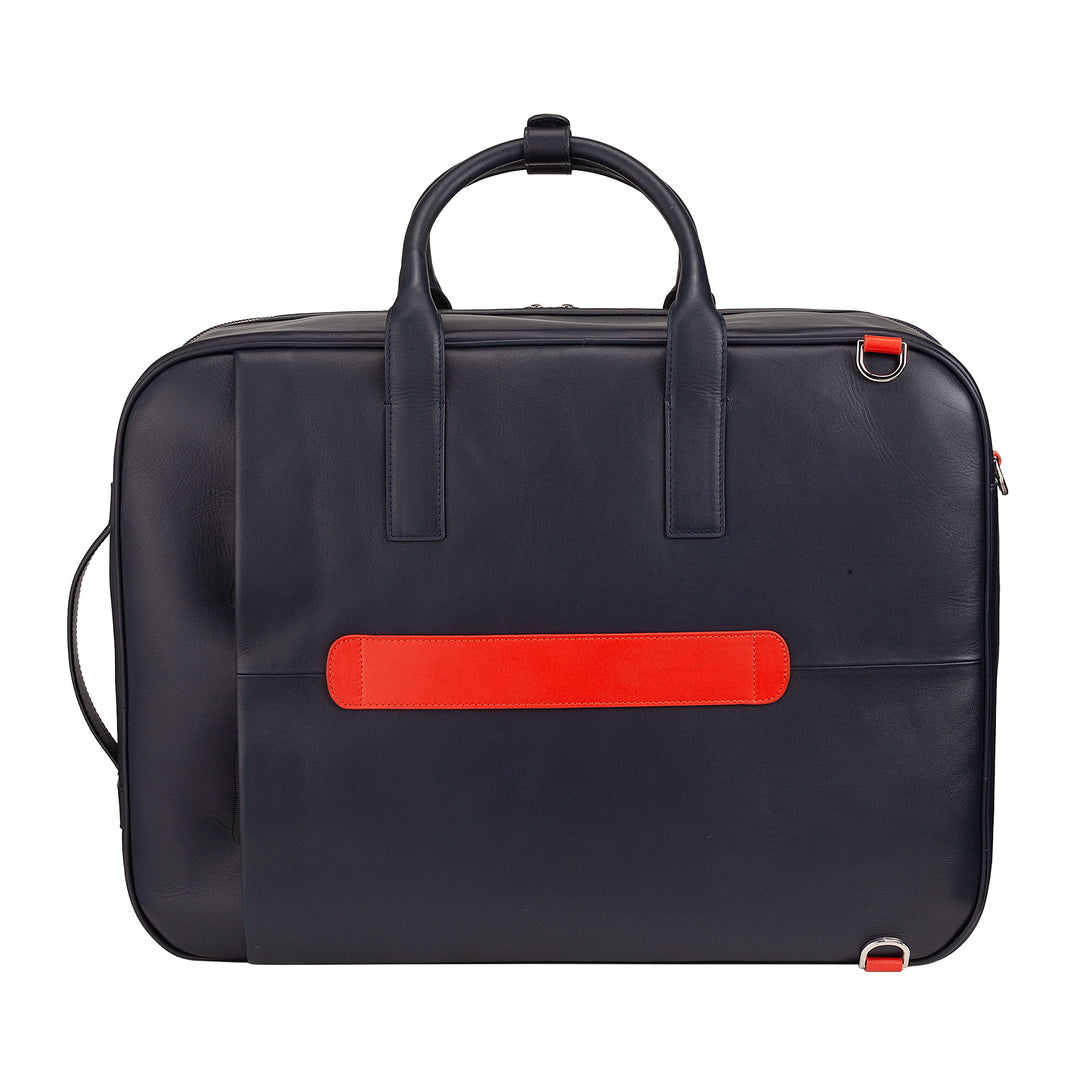 Dudu travel suitcase for men in high quality leather woman, 33 -liter travel backpack, hand luggage, shoulder bag with zip zip