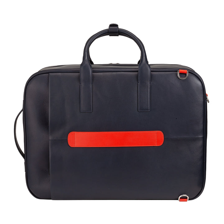 Dudu travel suitcase for men in high quality leather woman, 33 -liter travel backpack, hand luggage, shoulder bag with zip zip