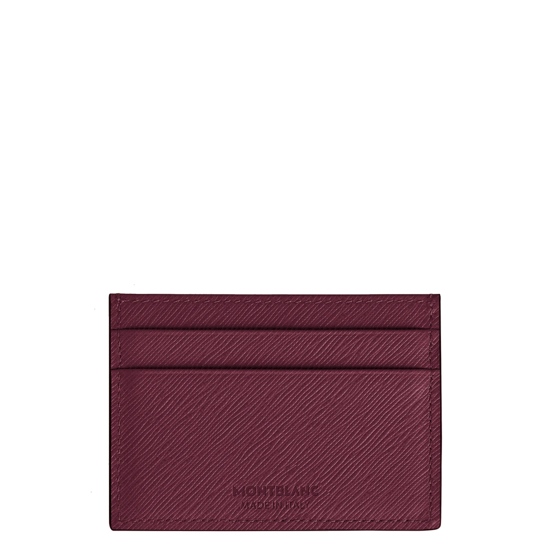 MONTBLANC CARD CARD 5 Sartorial Cassis 199375 compartments