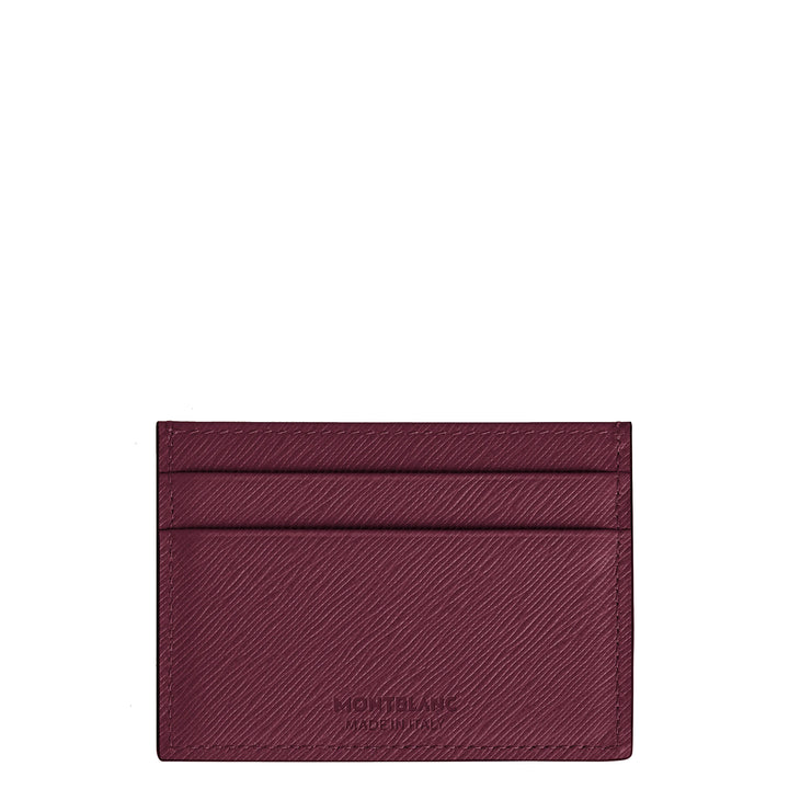 Montblanc Card Card 5 Sartorial Cassis 199375 Rum