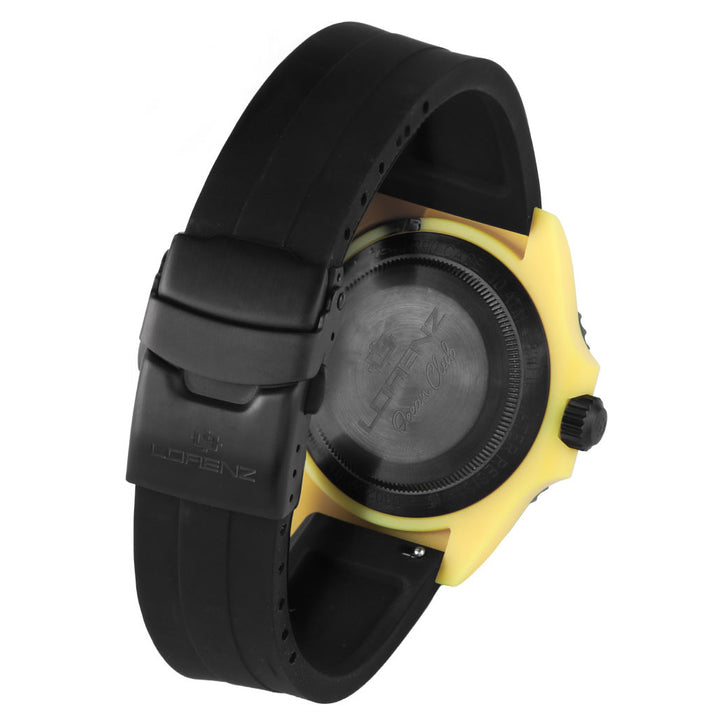 Lorenz Ocean Club Yellow Fin 40mm sort quartz ur 030268EE