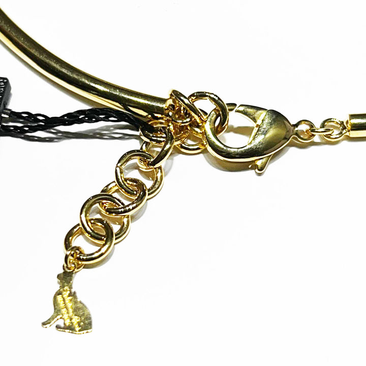 Federica Rossi stiv rørformet choker med 18 karat guld PVD finish FR.CO.33
