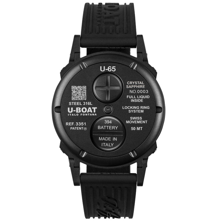 U-BOAT ur U-65 Grøn 44mm grøn kvartsstål sort PVD finish 3351