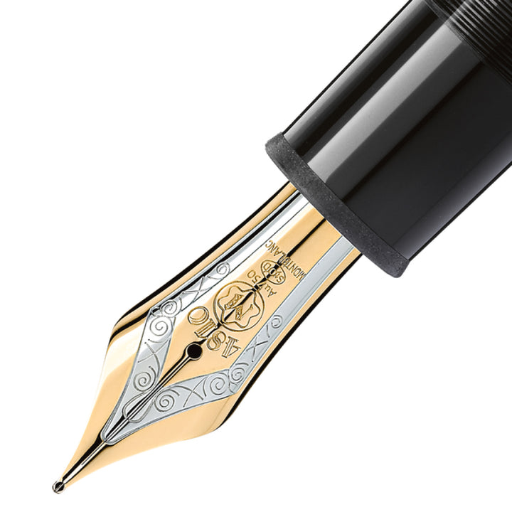 Montblanc fyldepen Meisterstück 149 guldfinish spids M 115384 ny reference 132113
