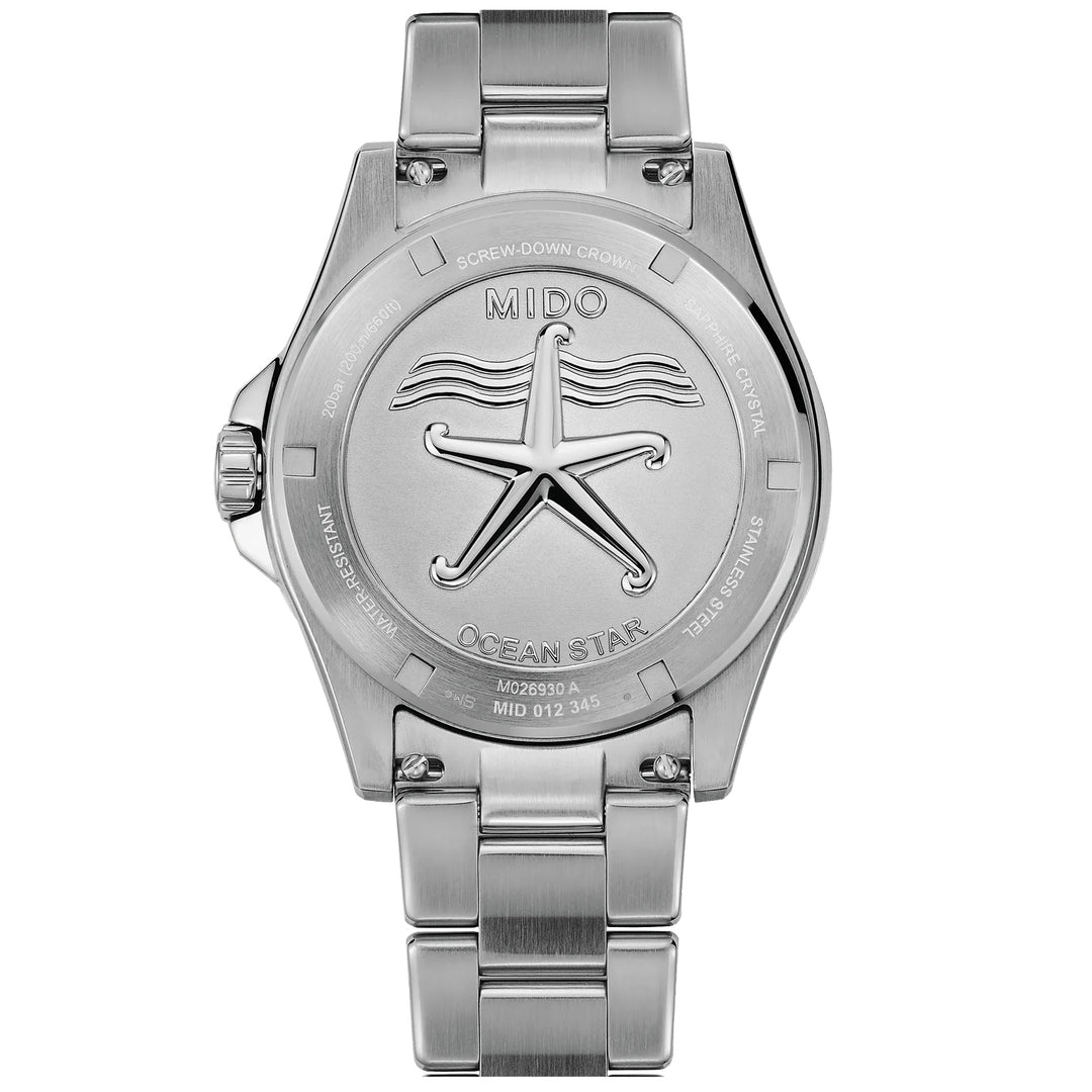Mido ur Ocean Star 200 41mm automatisk sølvstål M026.930.11.031.00